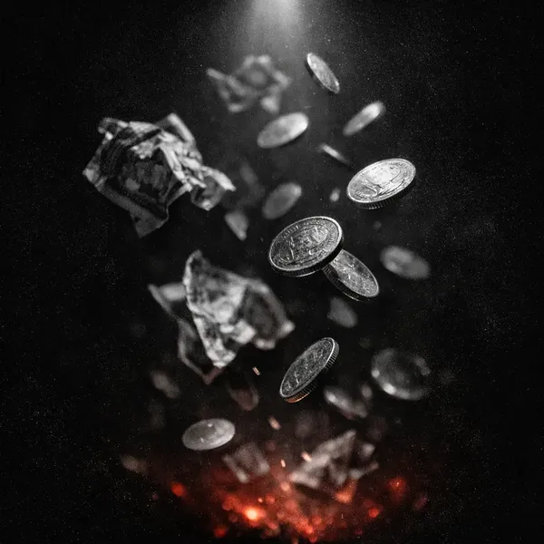 Burning ad budget visualization